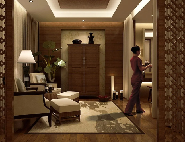 上海浦东Xinxi养生会馆养生会馆spa馆环境展示二